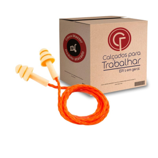 50 Protetor Auditivo Spot Plug Silicone 17dB Camper