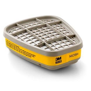 2 Cartucho Químico 3m 6003 Vapores Orgânicos e Gases Ácidos