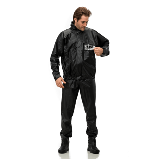 Capa de Chuva Conjunto PVC Tornado com Gola e Bolso Pantaneiro 2900