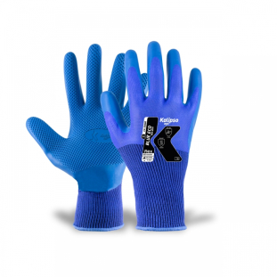 Luva de Proteção Emborrachada Ecológica Blue Eco Kalipso