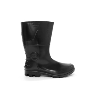 Bota de PVC Preta Kadesh Cano Médio 26cm Kadesh