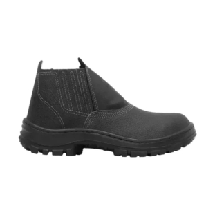Botina de Segurança Elástico Couro Relax PVC Crival CA 31701