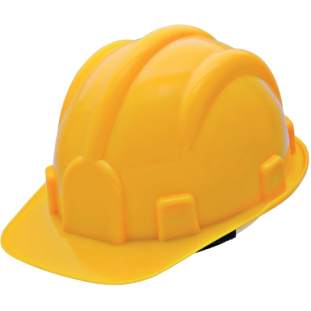 Capacete de Segurança Proteção Amarelo com Carneira Delta CA 29792