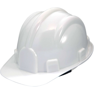 Capacete de Segurança Proteção Branco com Carneira Delta CA 29792