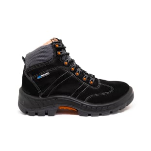 Bota de Segurança Marluvas Premier Nobuck Bico PVC Bidensidade - Preto