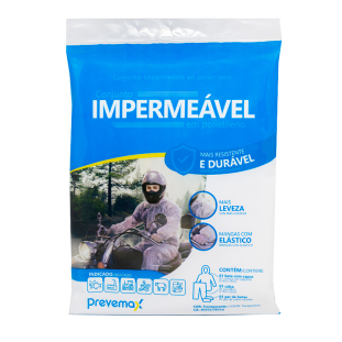 Capa De Chuva Conjunto Transparente Bota Calça Capa Com Capuz Prevemax