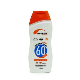 Protetor Solar FPS 60 1/3 UVA 120ML Nutriex