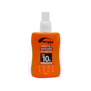 Repelente Insetos Spray 100ML duração 10h Nutriex