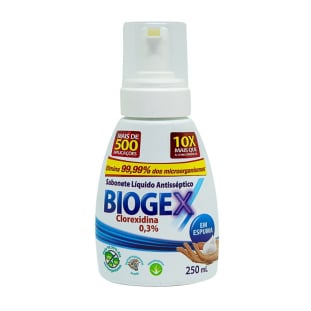 Sabonete Liquido Antisseptico Biogex 250ML Nutriex