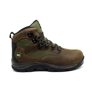 Botina de Segurança Estival Waterproof Nobuck Hidrofugado Borracha