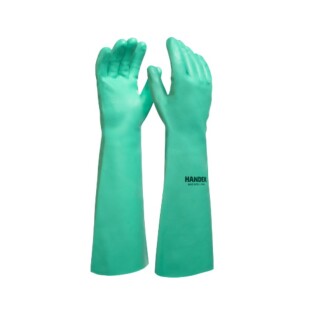 Luva Nitrílica Multiuso para Limpeza Cano Longo Handex CA 48702