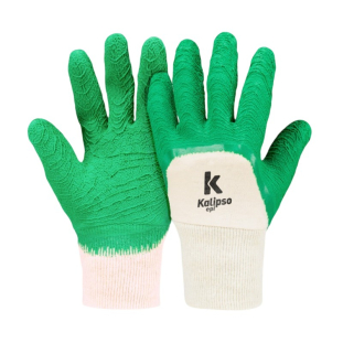 Luva de Algodão Emborrachada Látex Confortex Plus Kalipso CA 15915 
