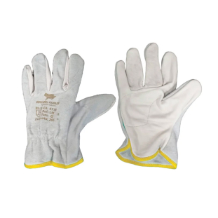 Luva de Vaqueta Mista Petroleira Punho 7cm Apparel CA 47195