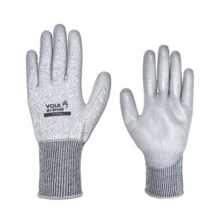 Luva de Segurança Anticorte Revestimento PU Cut Smart Volk CA 39416 