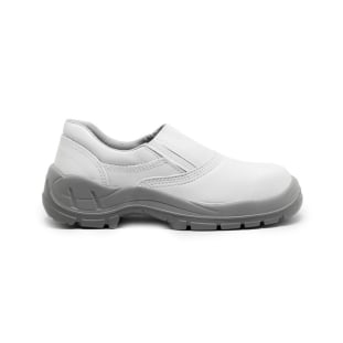 Sapato de Segurança Bracol BSEM Branco Microfibra Bico PVC Bidensidade