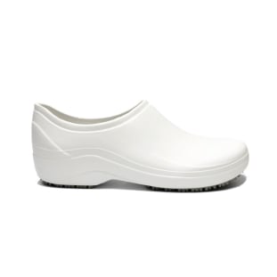 Sapato Hospitalar Branco Enfermagem Antiderrapante Impermeável Bracol Flip