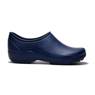 Sapato Hospitalar Azul Enfermagem Antiderrapante Impermeável Bracol Flip