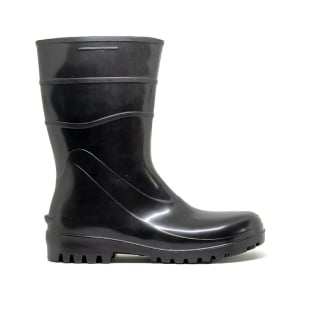 Bota de PVC Preta Bracol Cano Médio 26cm com Forro 82BPC600