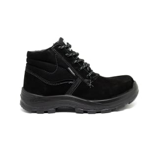 Bota De Segurança Bracol BAFN Nobuck Bico Composite Bidensidade - Preto