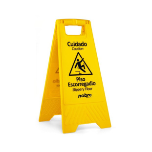 Placa Cavalete Sinalizadora 'Piso Escorregadio' Nobre CA 31233