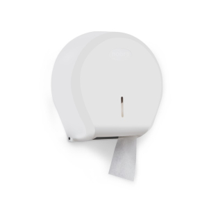 Suporte Dispenser Papel Higiênico 300/500m Branco New Classic Nobre