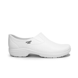 Sapato Antiderrapante Branco Impermeável Hospitalar Limpeza Spider Pro Monseg CA 48583