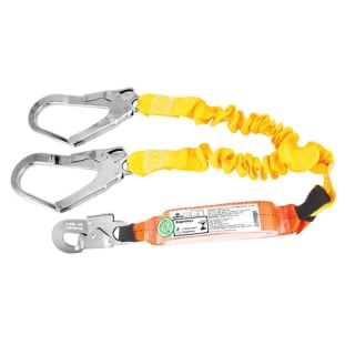 Talabarte em Y Duplo com Absorvedor de Energia e Conector 55mm Facintos