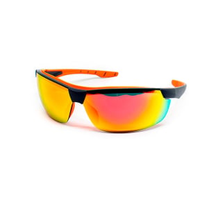 Óculos Esporte Antiembaçante Proteção UV Vermelho Steelflex Neon