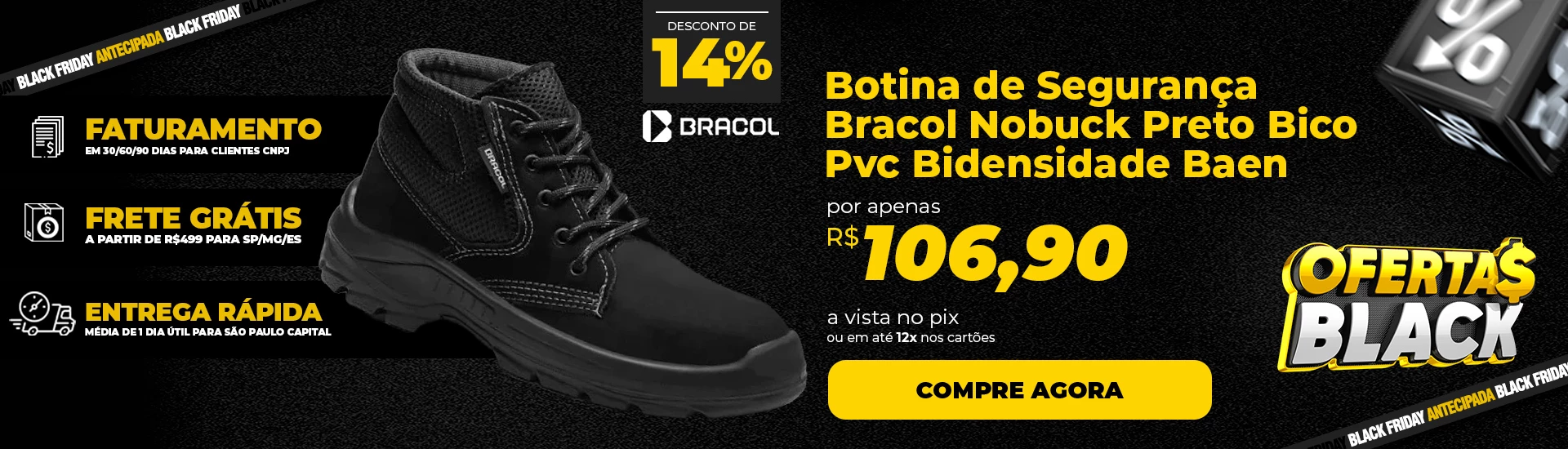 Botina Segurança BAEN2