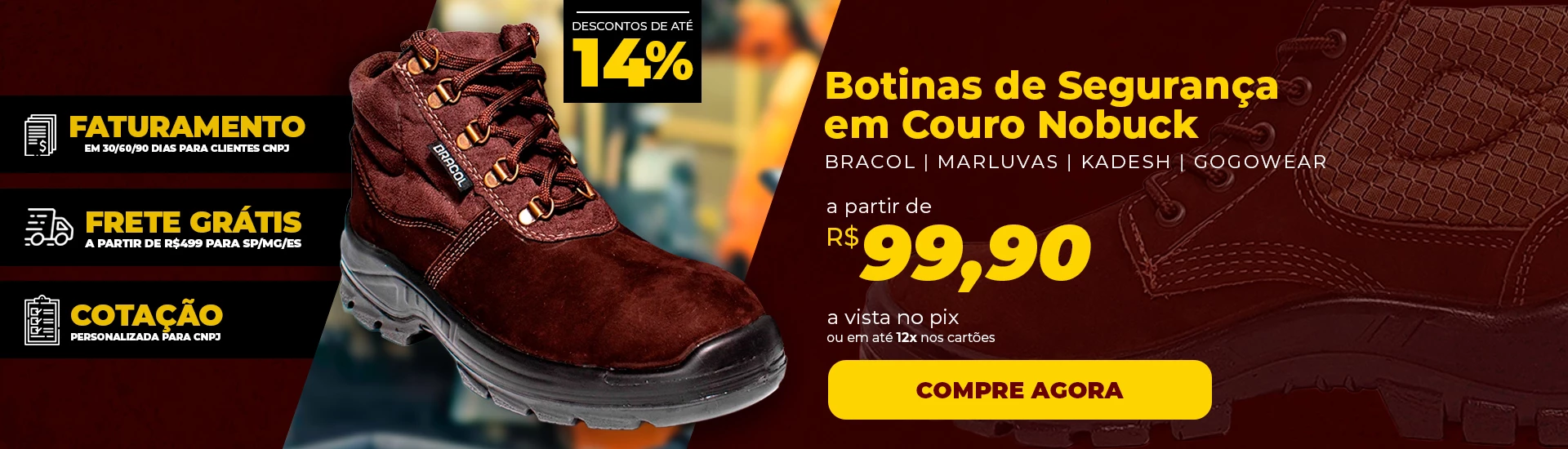 Botinas de Segurança