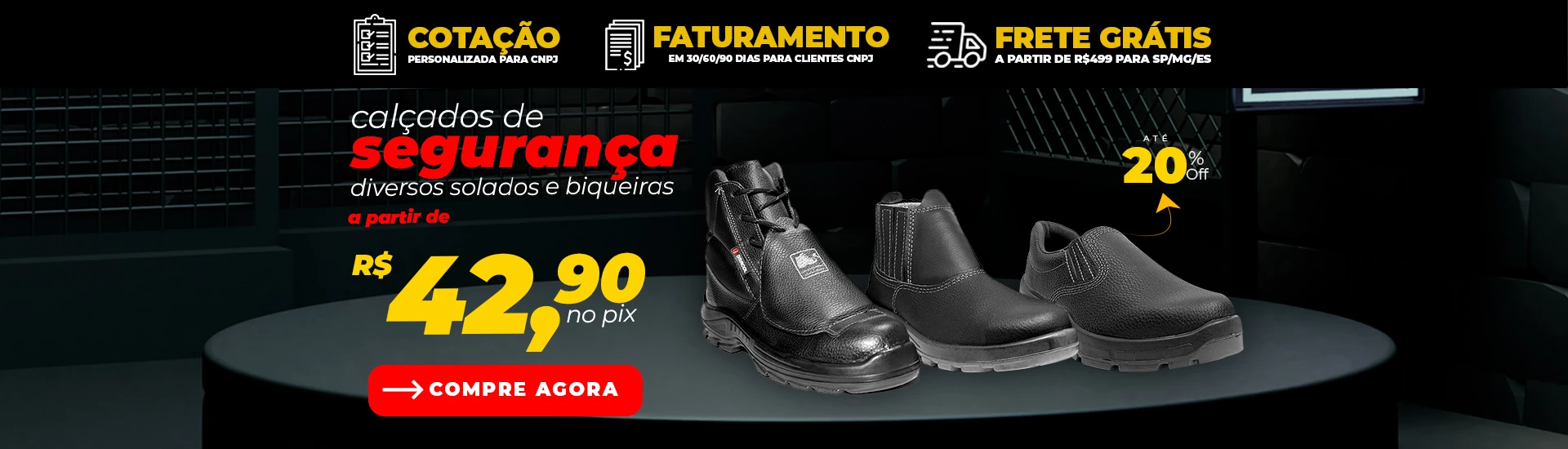 Botinas de Segurança