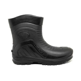 Bota de Chuva PVC Impermeável para Motociclista