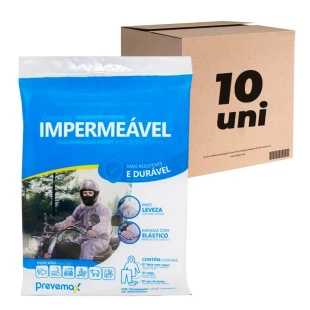 10 Capa De Chuva Conjunto Completo Bota Calça Capa Com Capuz Prevemax