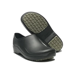 Sapato Hospitalar Preto Enfermagem Antiderrapante Impermeável Bracol Flip