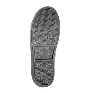 Sapato Antiderrapante Impermeável Hospitalar Limpeza Preto Clean Pro Monseg