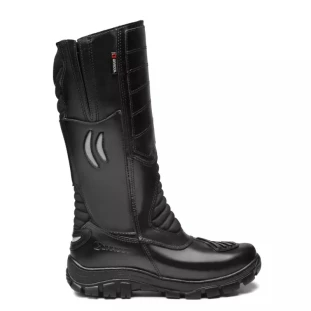 Bota Bombeiro Vaqueta Hidrofugada Cano Longo Bico PVC Bracol