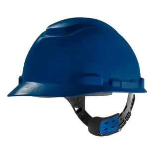 Capacete de Segurança 3M H-700 Azul Escuro com Suspensão Ajuste Fácil 