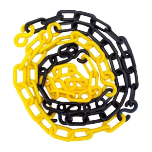 Corrente Plástica Zebrada Elo Pequeno Plastcor