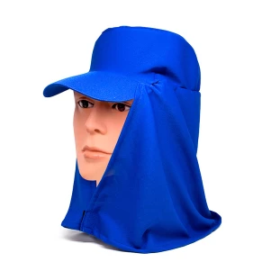 Touca Árabe Helanca Azul com Aba Nexus