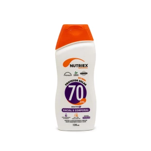 Protetor Solar EPI Profissional FPS 70 Facial E Corporal 120ML Nutriex
