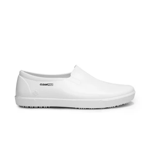 Sapato Antiderrapante Impermeável Hospitalar Limpeza Branco Clean Pro Monseg